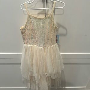 NWT Cat & Jack Sequin & Tulle Dress Size M